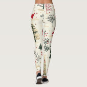  Woodland kerstpatroon (1) Leggings (Achterkant)