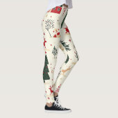  Woodland kerstpatroon (1) Leggings (Rechts)