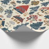  Woodland Kerstpatroon (20) Cadeaupapier (Hoek)