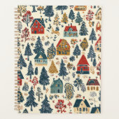 Woodland Kerstpatroon (20) Planner (Voorkant)
