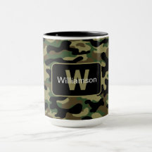 Woodland Khaki Camo Met Personalization