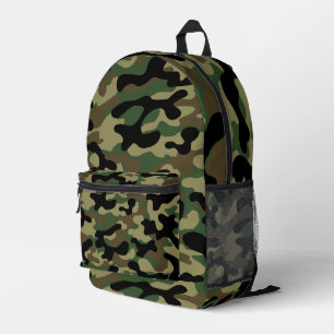 Woodland Khaki Camouflage  Bedrukte Rugzak