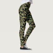 Woodland Khaki Camouflage Leggings (Rechts)