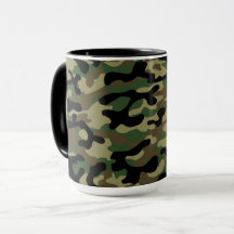 Woodland Khaki Camouflagepatroon