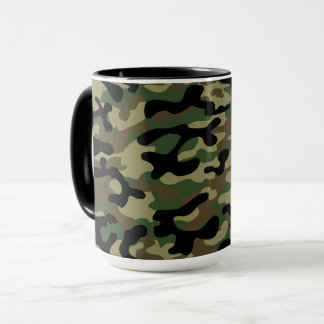 Woodland Khaki Camouflagepatroon  Mok