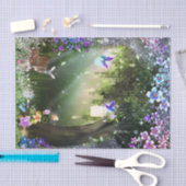 Woodland Magical Flower Forest Herten & Bunny Tissuepapier (Craft)