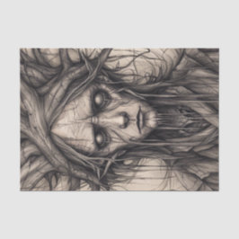 Woodland Man Forest Decoupage papier