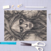 Woodland Man Forest Decoupage papier (Craft)