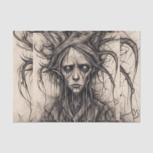 Woodland Man Forest Decoupage papier