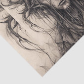 Woodland Man Forest Decoupage papier (Detail)