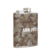 Woodland Militaire Camouflage Heupfles (Rechts)