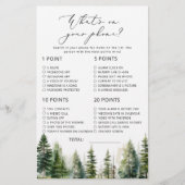 Woodland minimalist wat er op je telefoon spel (Voorkant)