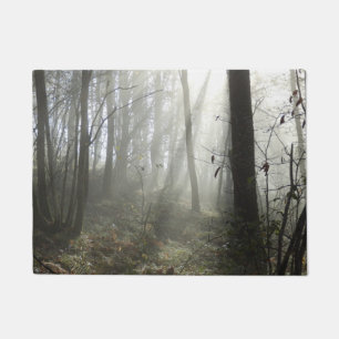 Woodland Morning Mist door Mat