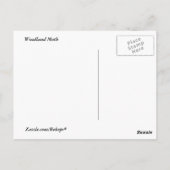 Woodland Moth Briefkaart (Achterkant)