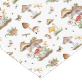 Woodland Mushroom Baby shower Tafelloper met In (Hoek)