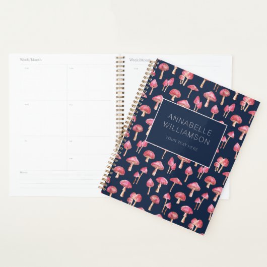 Woodland Mushroom Fughi Planner (Display)