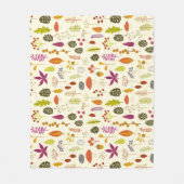 Woodland Natuur Fleece Deken (Voorkant)