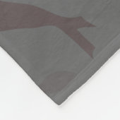 Woodland Night Baby Milestone Fleece Deken (Hoek)