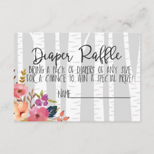 Woodland Nursery Baby Deer en Fox Baby shower Informatiekaartje