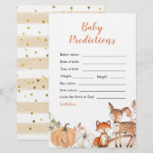 Woodland Oh Boy Pumpkin Baby Prediction (Voorkant / Achterkant)