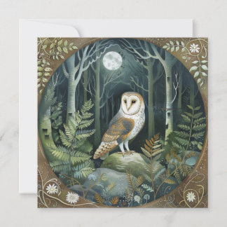 Woodland Owl Kaart