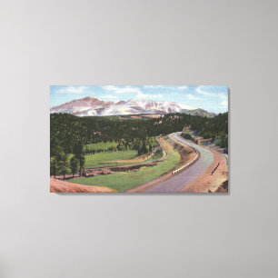 Woodland Park, Colorado Canvas Afdruk