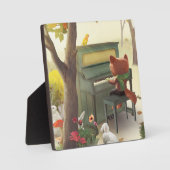 Woodland Pianist Fotoplaat (Voorkant)