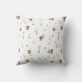 Woodland Picnic | Bosdierentuin Kussen (Achterkant)