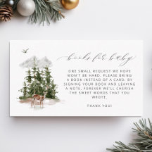 Woodland Pine Trees Boeken voor Baby