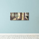 Woodland Realm Concept 2 Canvas Afdruk (Insitu (Houten vloer))