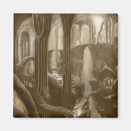 Woodland Realm-concept Magneet (Voorkant)