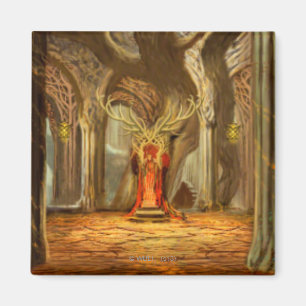 Woodland Realm Throne Room Concept Magneet