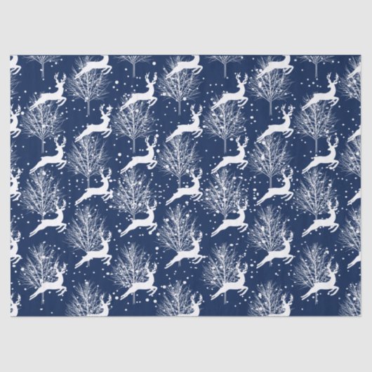 Woodland Reindeer Tissuepapier (Voorkant)