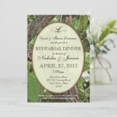 Woodland repetitie diner kaart (Staand voorkant)