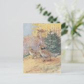 Woodland Ruffed Grouse Briefkaart (Staand voorkant)