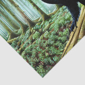 Woodland Rustic Black Raven Tissuepapier (Detail)