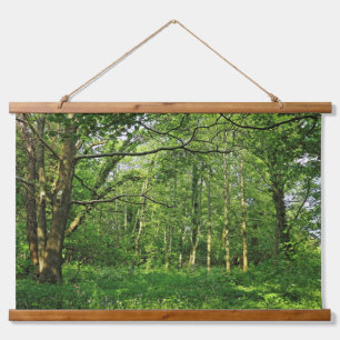 Woodland Scene. Zwarte Bossen, Cardiff Hangend Wandkleed