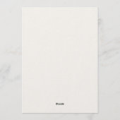 Woodland Sketched Guess Who Game Card Kaart (Achterkant)