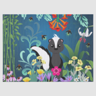 Woodland Skunk Tissue Paper Tissuepapier