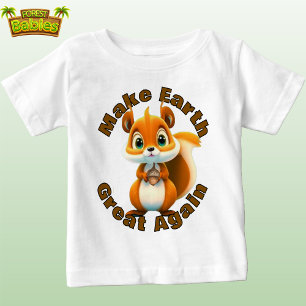 Woodland Squirrel Acorn maakt de aarde weer geweld