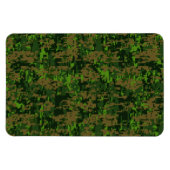 Woodland stijl digitale camouflage accent decorati magneet (Horizontaal)