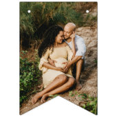 Woodland Storybook Baby shower Foto Vlaggetjes (Eerste vlag)