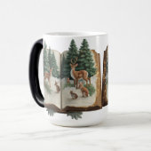 Woodland Storybook Reindeer Kleur Morphing Mok 15 (Voorkant links)