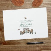 Woodland Storybook Wensen voor Baby shower Gastenboek