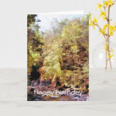 WOODLAND STREAM KAART (Gele Bloem)