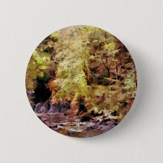WOODLAND STREAM RONDE BUTTON 5,7 CM (Voorkant)