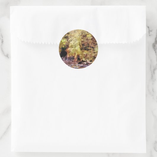 WOODLAND STREAM RONDE STICKER (Tas)
