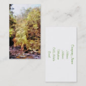 WOODLAND STREAM VISITEKAARTJE (Voorkant / Achterkant)