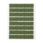 Woodland Style Digital Camouflage Accent Decor (Vel)