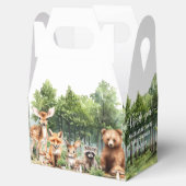 Woodland Theme Baby shower Bedankdoosjes (Geopend)